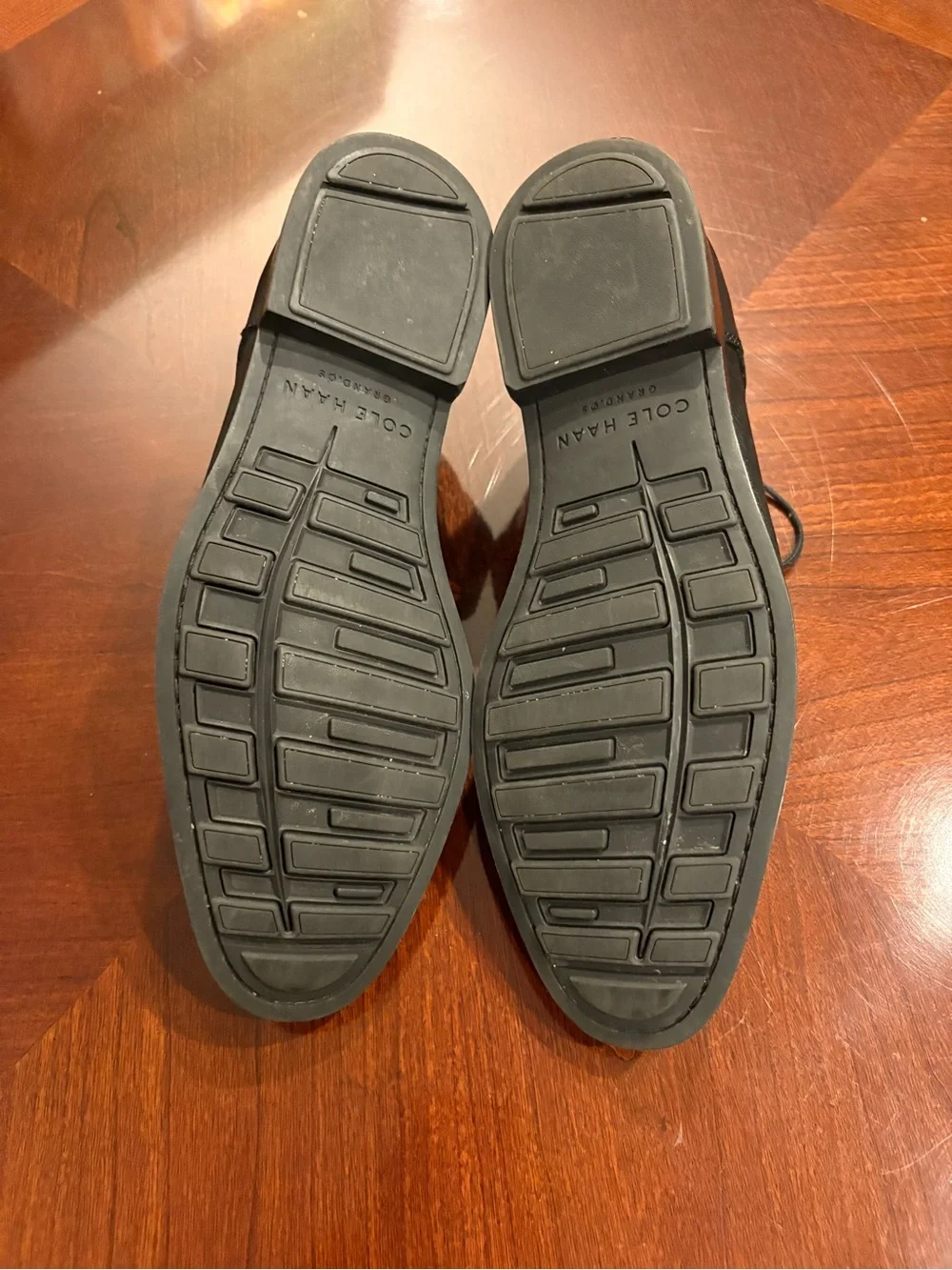 Cole Haan polished black
